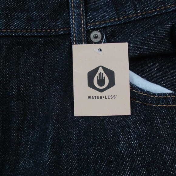 Levi's 505 Jeans Men Size 42x32 Blue Dark Wash Red Tape Regular Fit Straight Leg - Picture 9 of 9